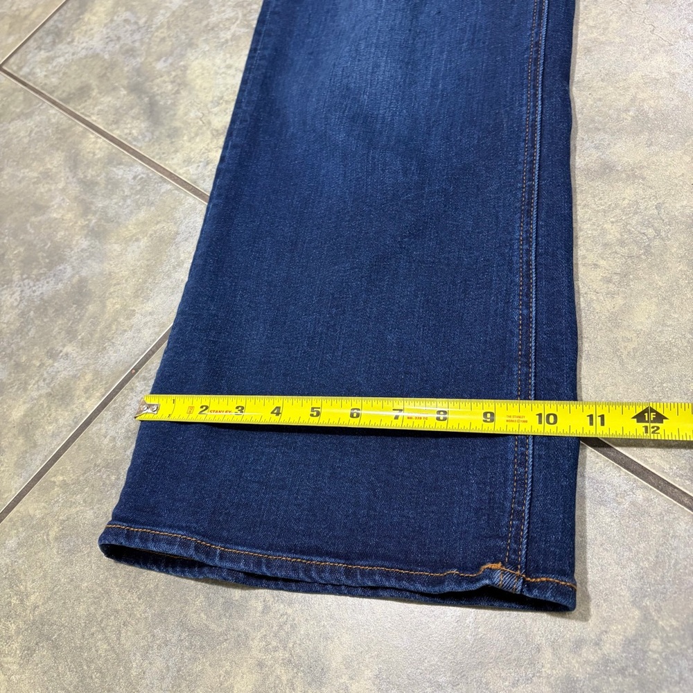 Quince Women Wide-Leg Jeans in Dark Blue Sz 29 Casual Classic Preppy - Picture 10 of 12